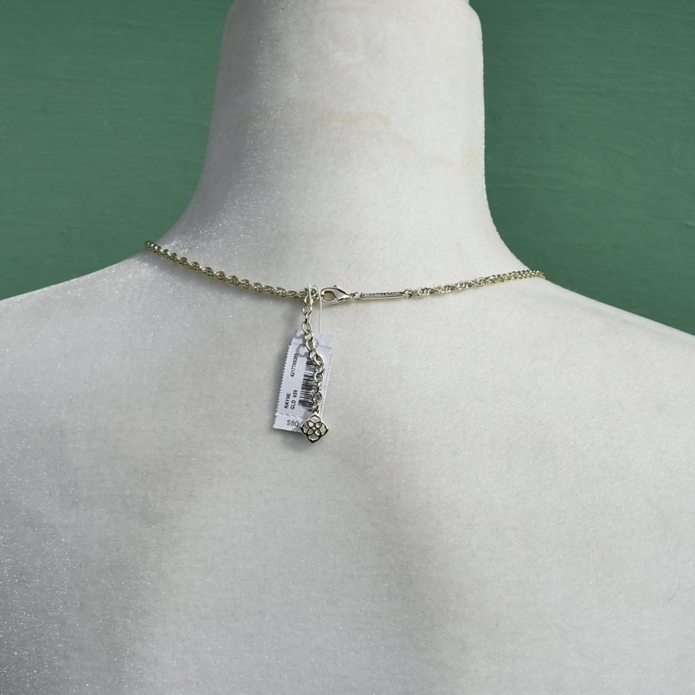 Kendra Scott | Rayne Stone Tassel Pendant Necklace - Picture 7 of 8
